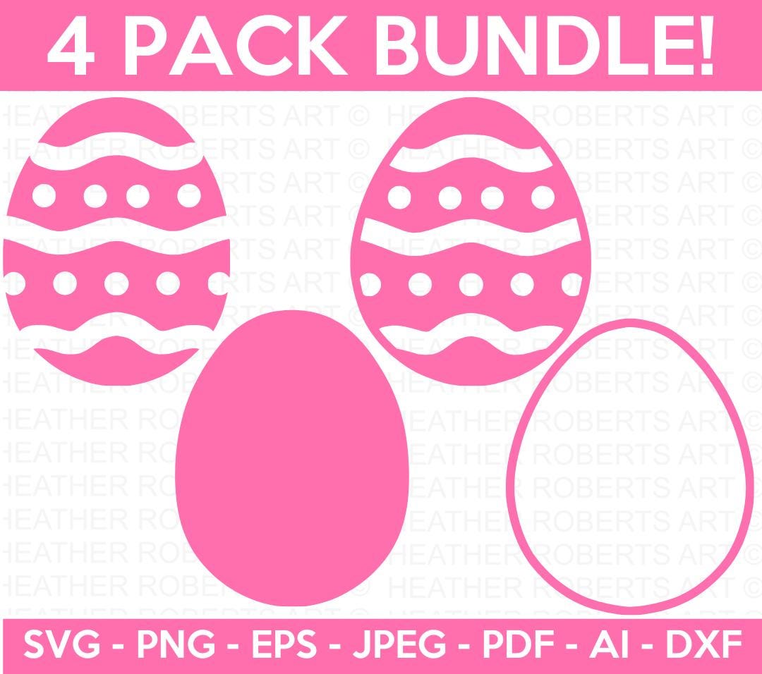 Easter Egg SVG Bundle