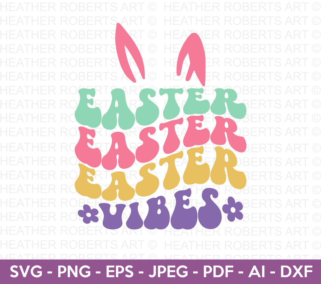 Easter Vibes SVG