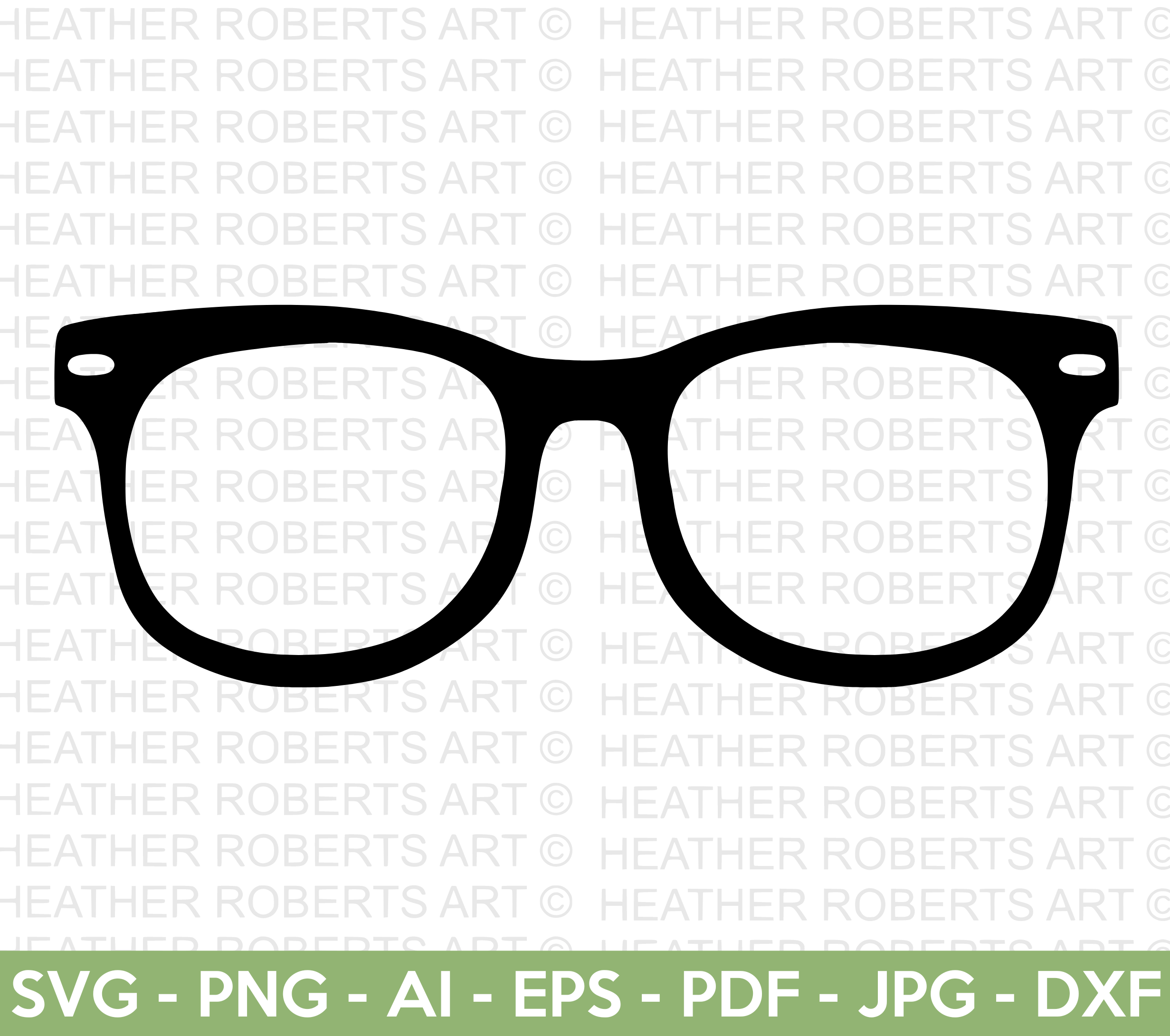 Eyeglasses SVG