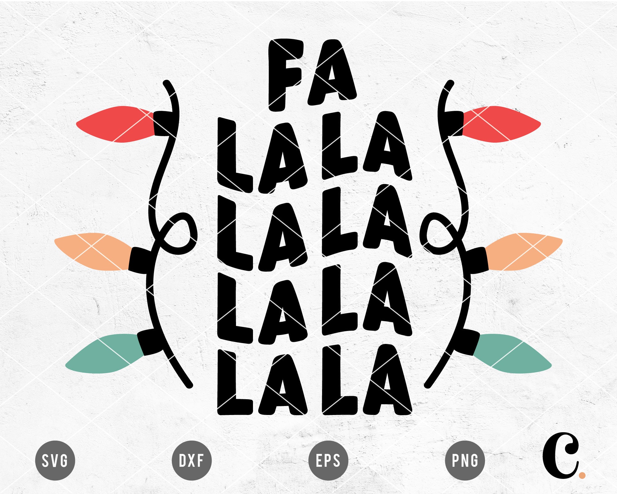 Fa La La La La SVG