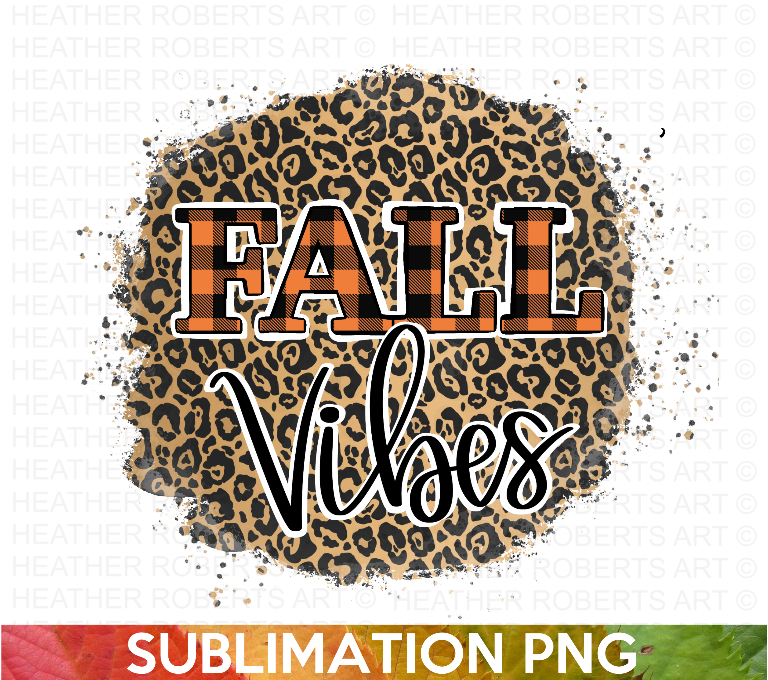 Fall Vibes Sublimation PNG