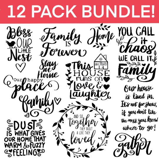 Family SVG, Bundle
