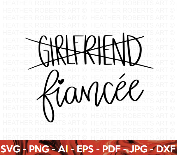 Fiancee SVG