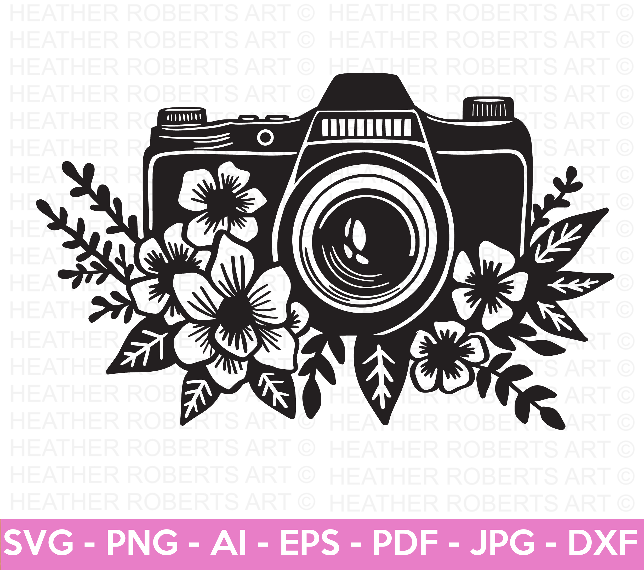 Flora Camera SVG