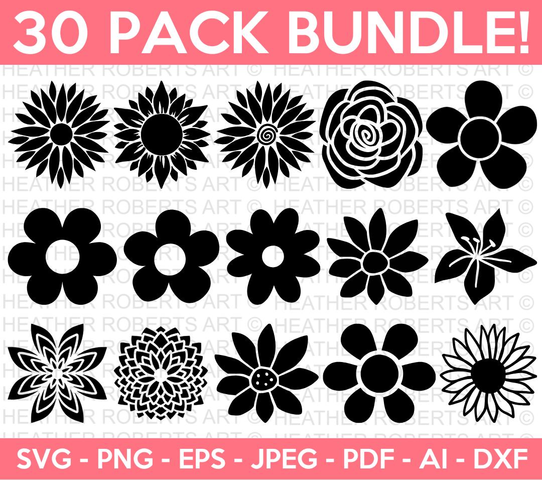 Flower SVG Bundle