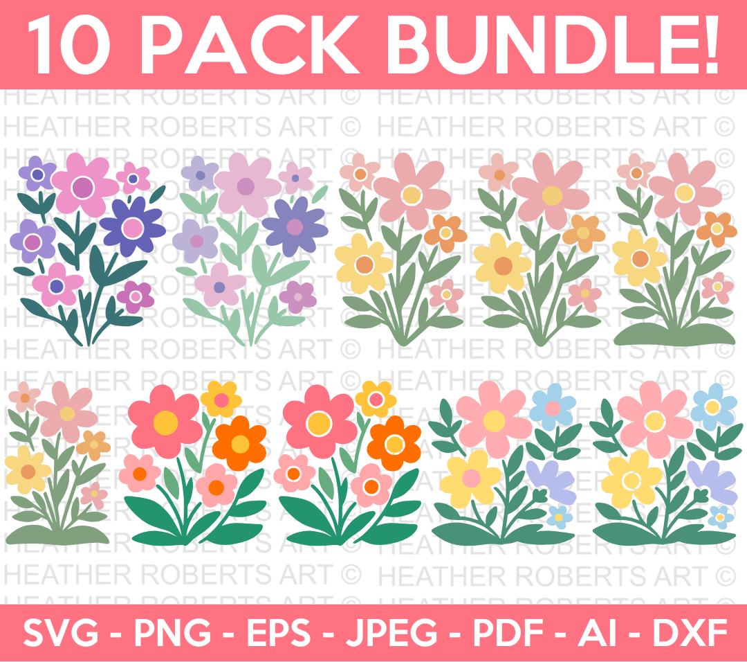 Flower SVG Bundle