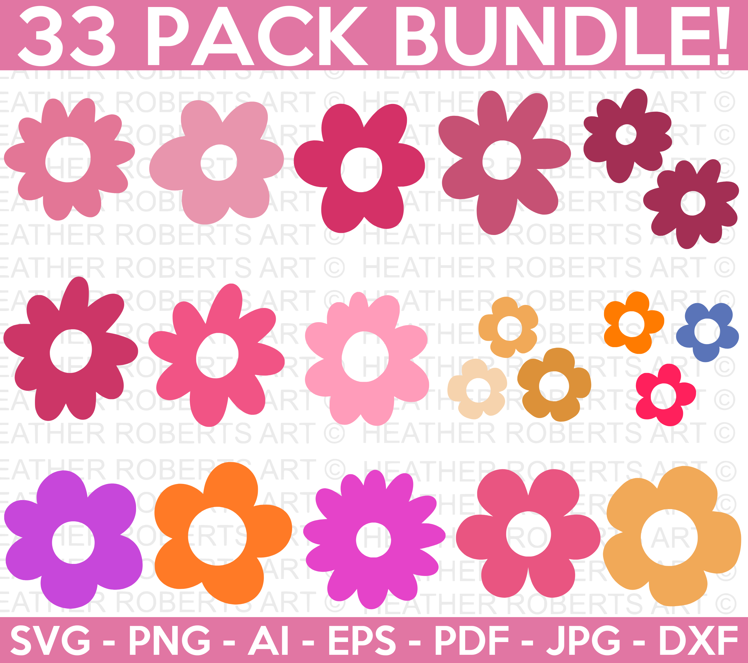 Flower SVG Bundle