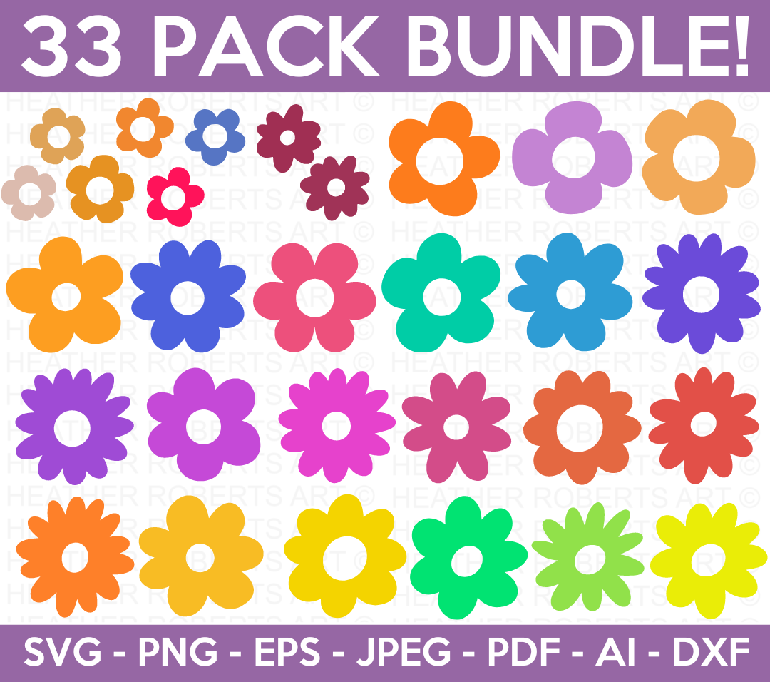 Flower SVG Bundle