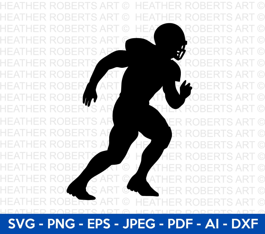 Football Player SVG