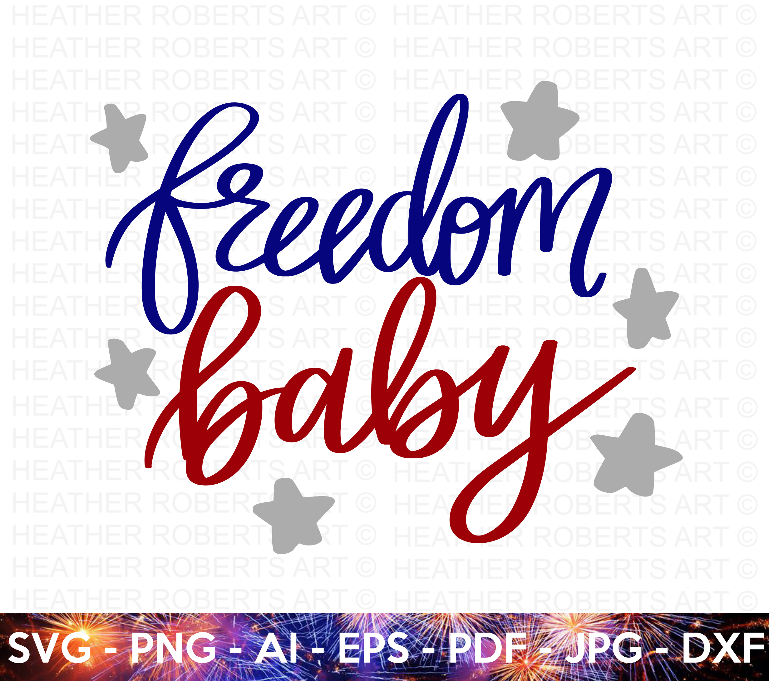Freedom Baby SVG