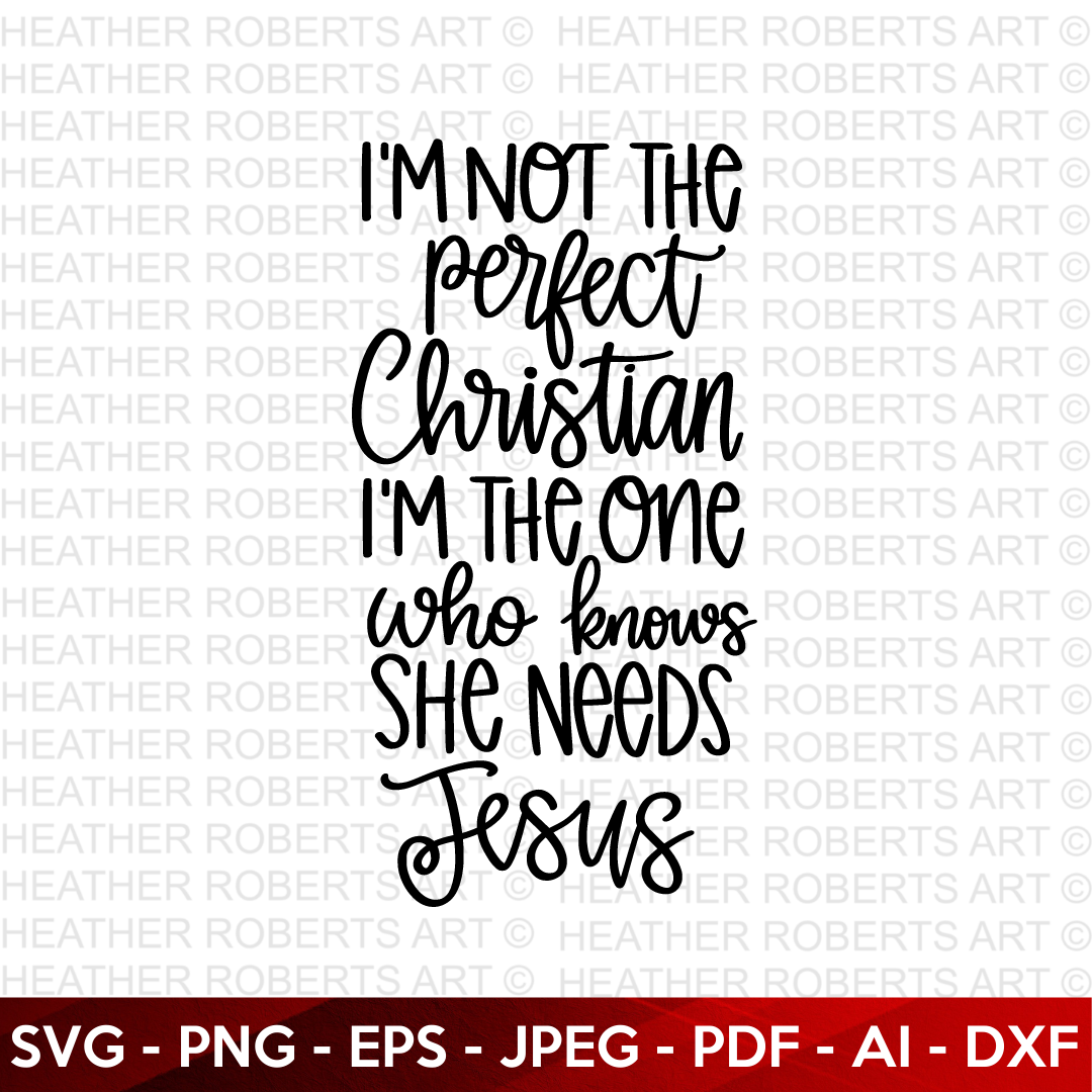 Funny Christian SVG