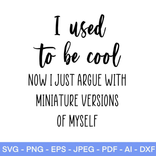 Funny Mom - Miniature Version SVG