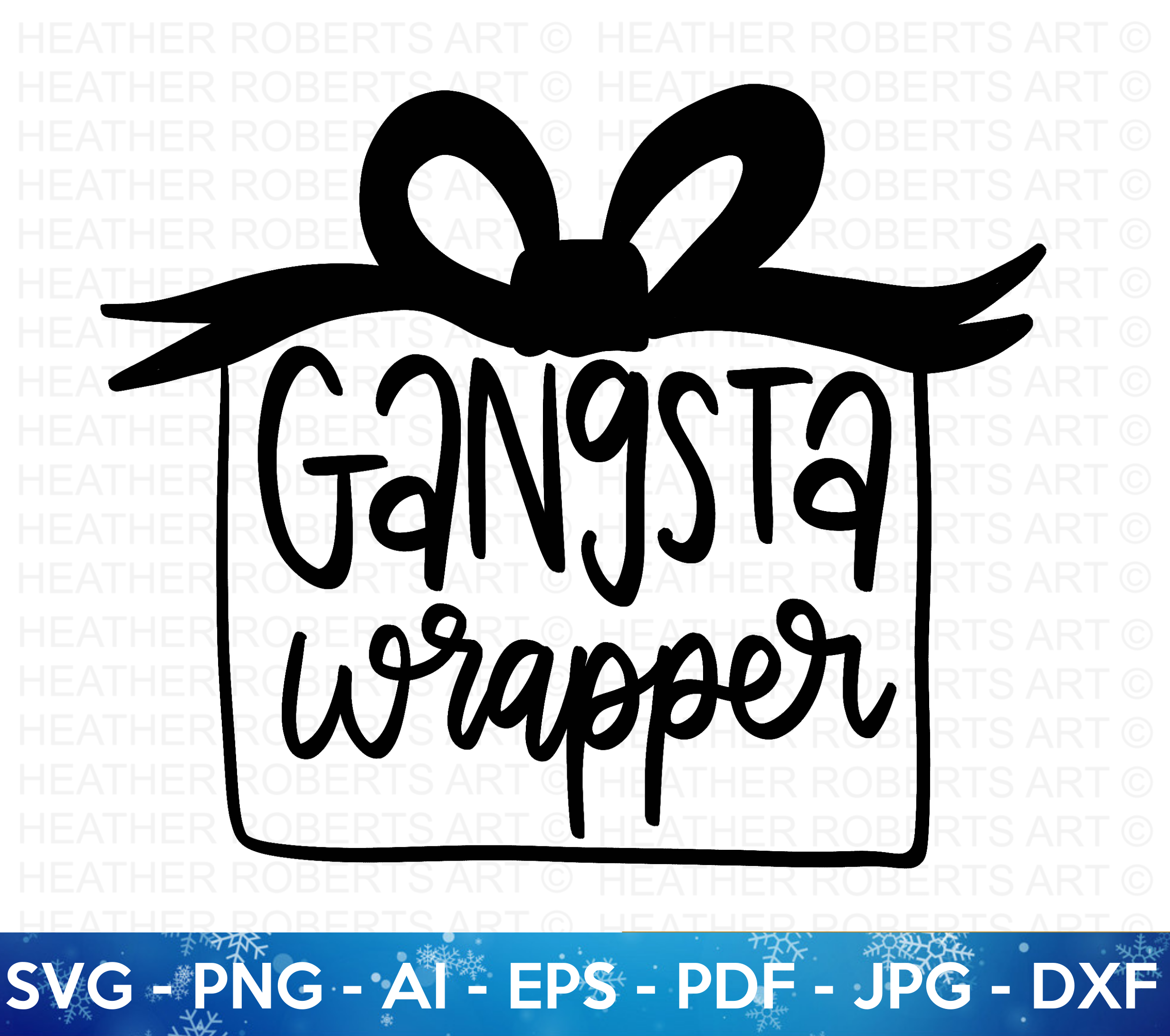 Gangsta Wrapper SVG