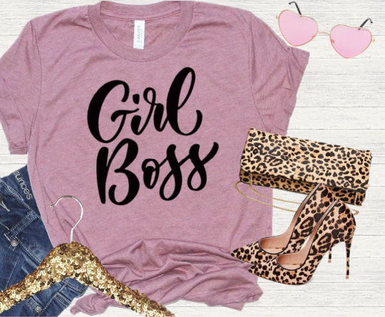 Girl Boss SVG