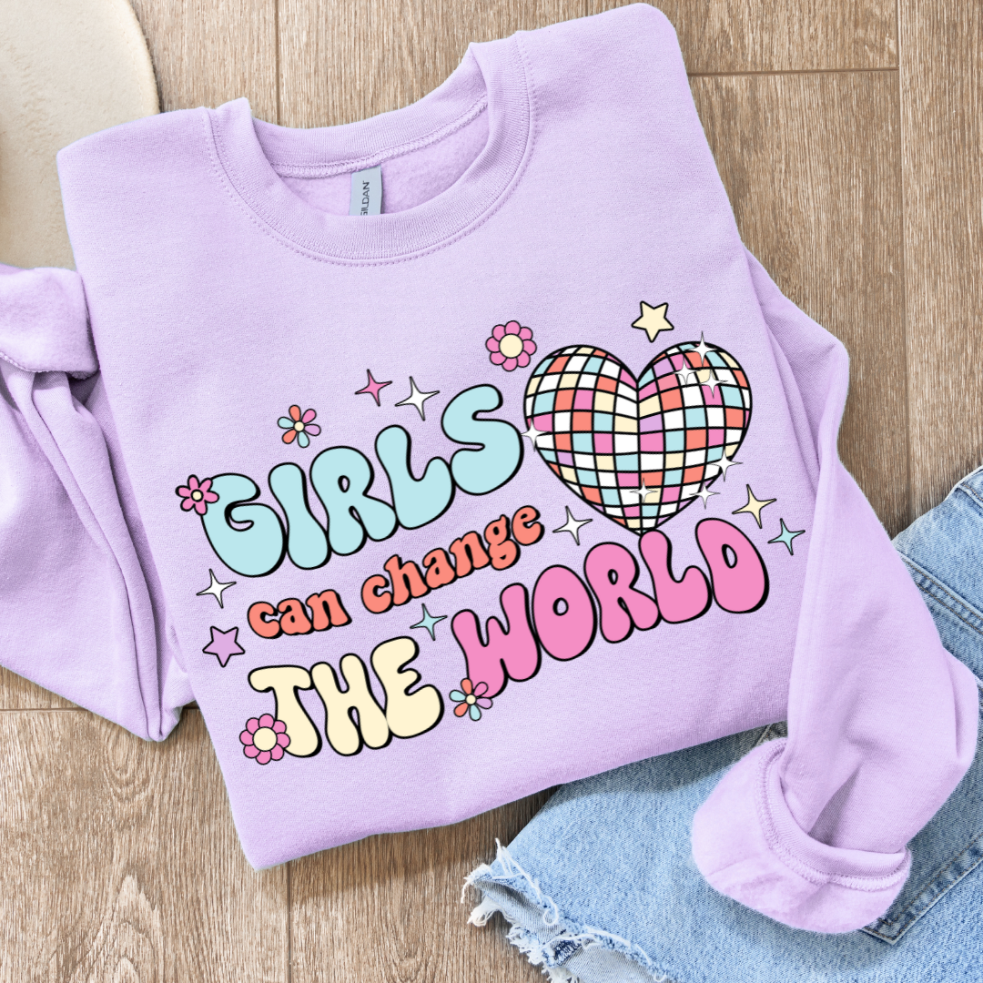 Girls Can Change the World PNG