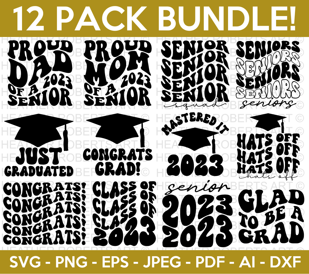 Graduation 2023 SVG Bundle