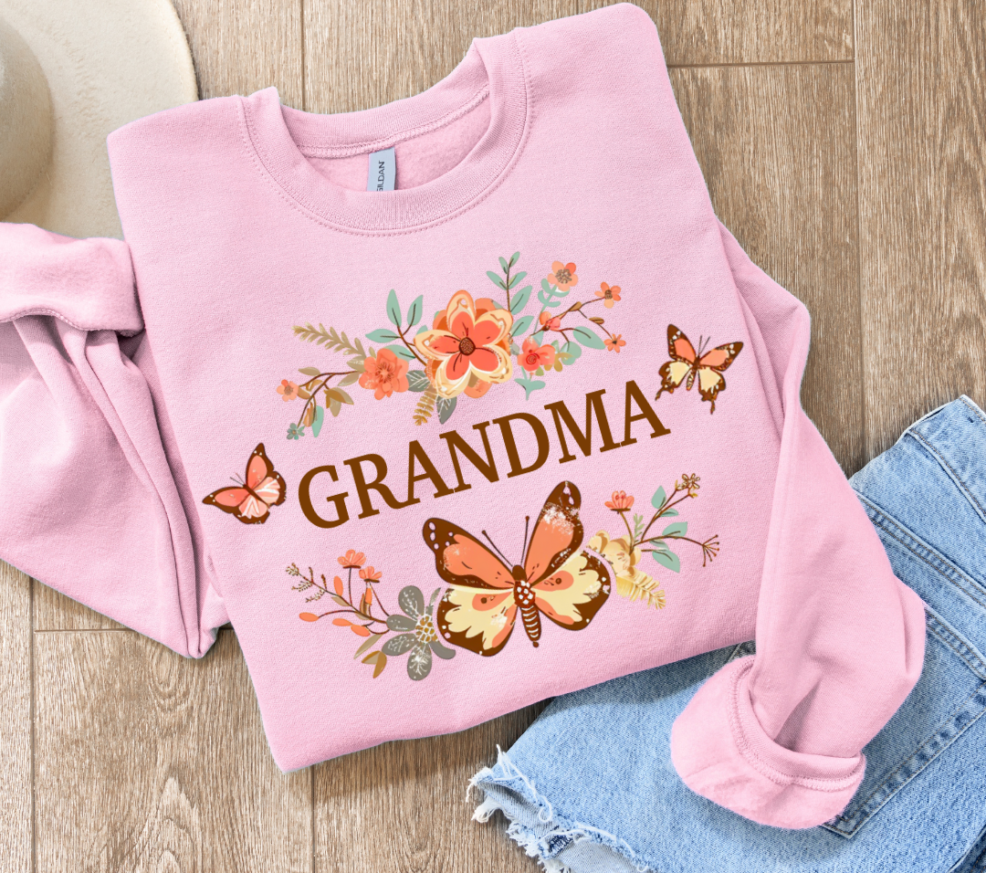 Grandma Floral Mothers Day Sublimation