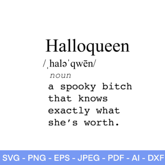 Halloqueen SVG