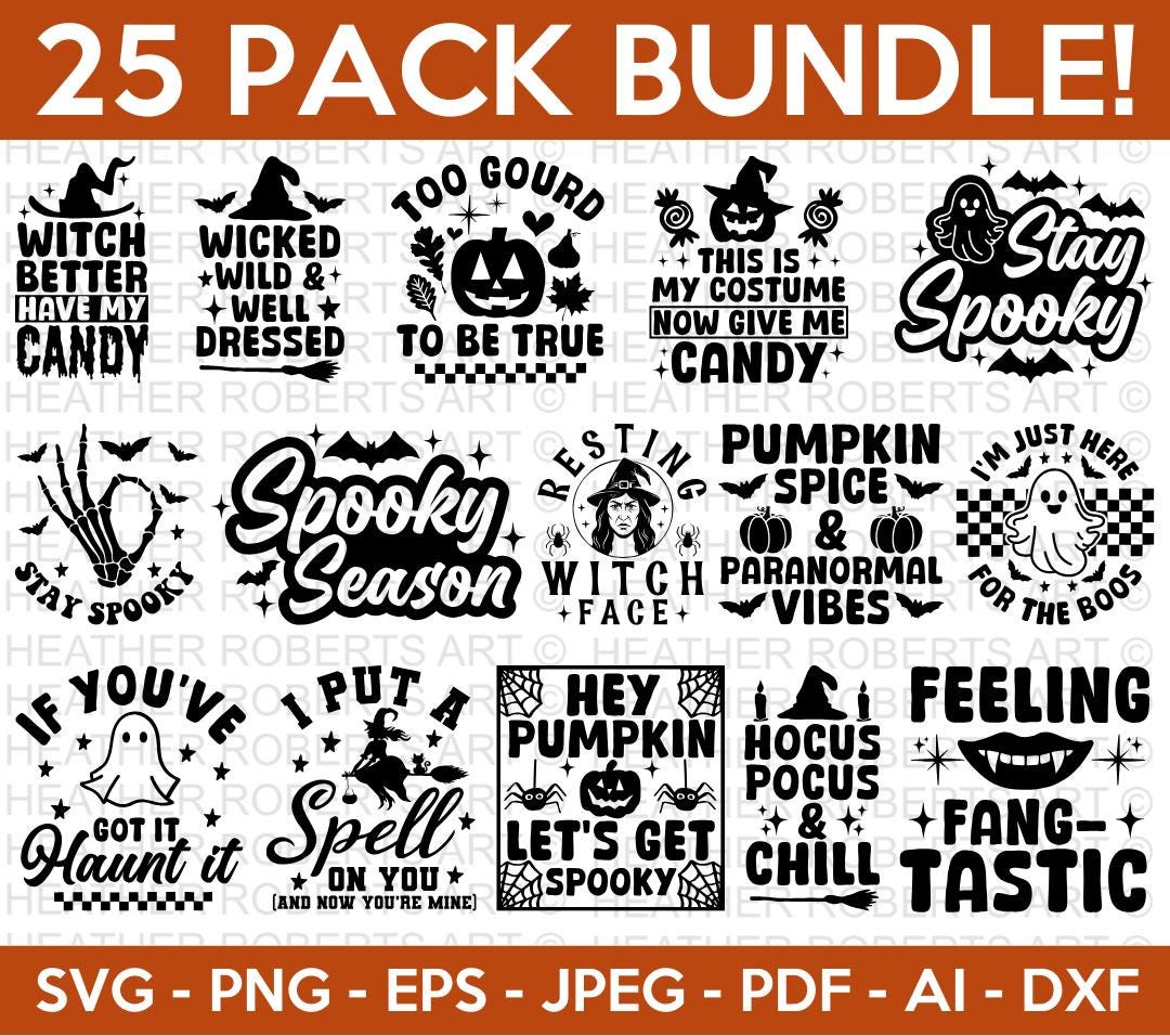 Halloween Day SVG Bundle