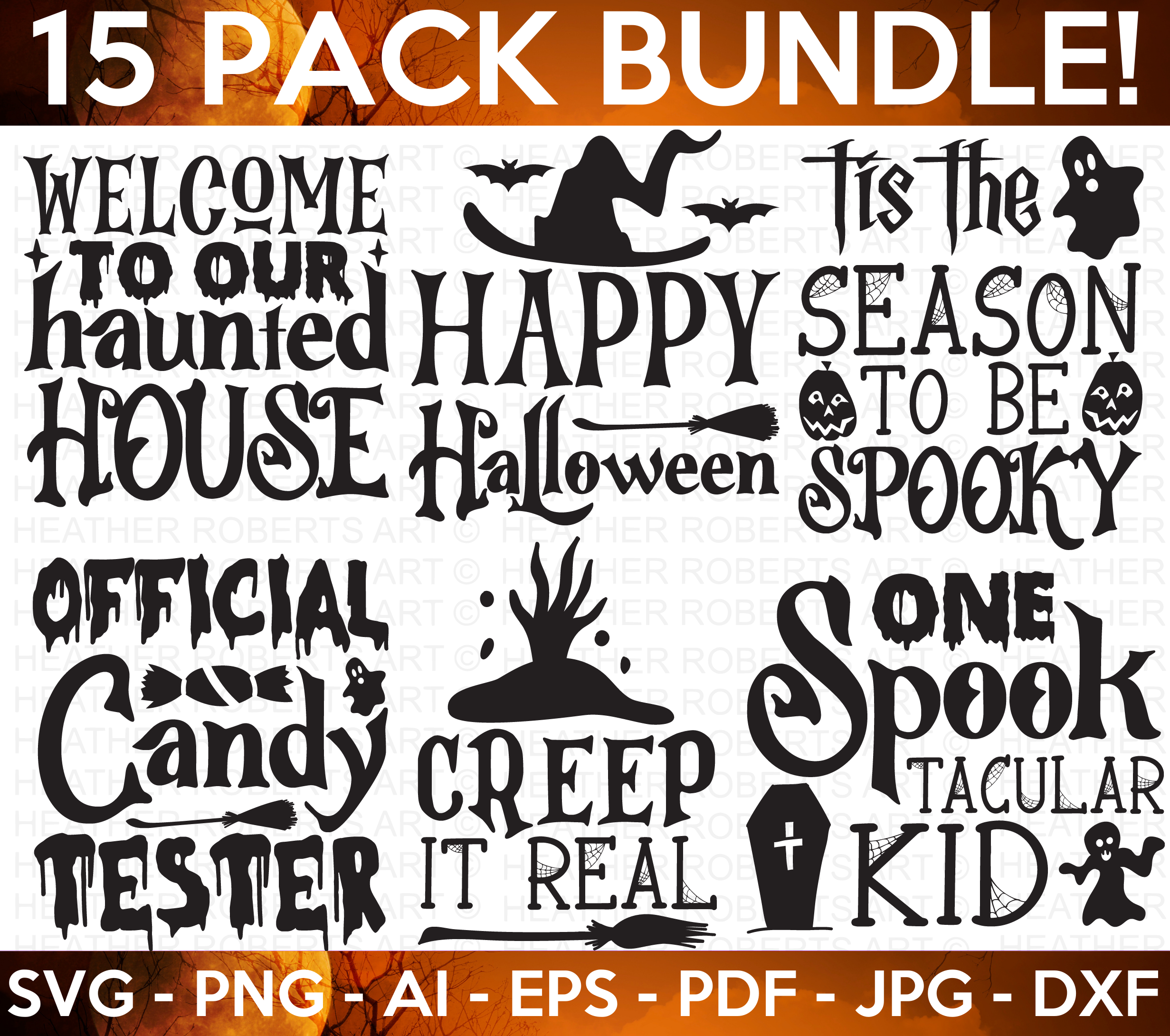 Halloween SVG Bundle