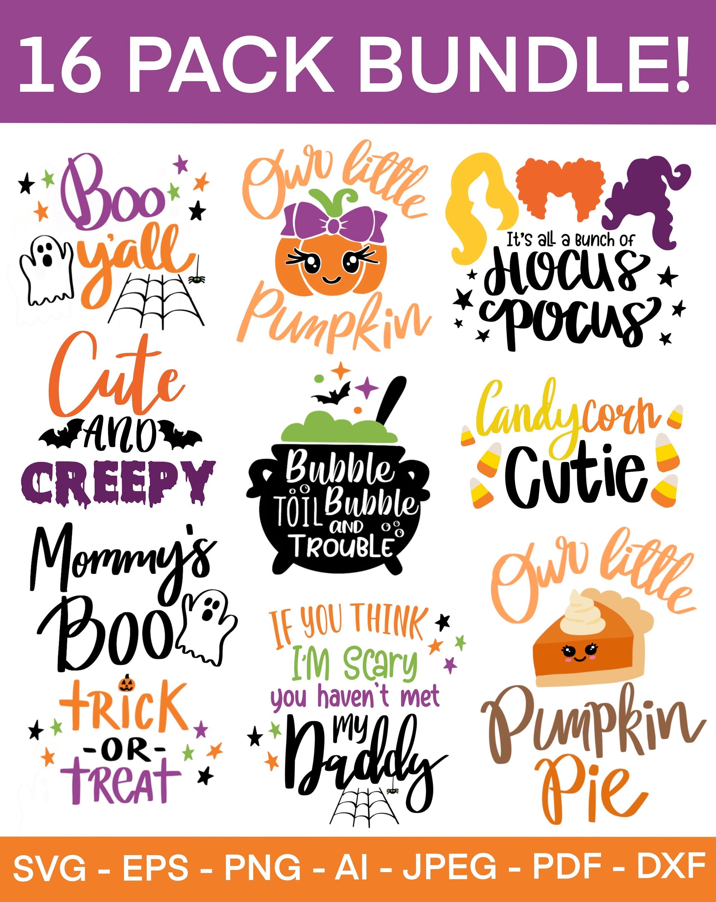 Halloween SVG Bundle