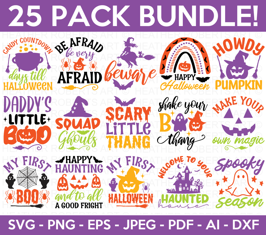 Halloween SVG Bundle