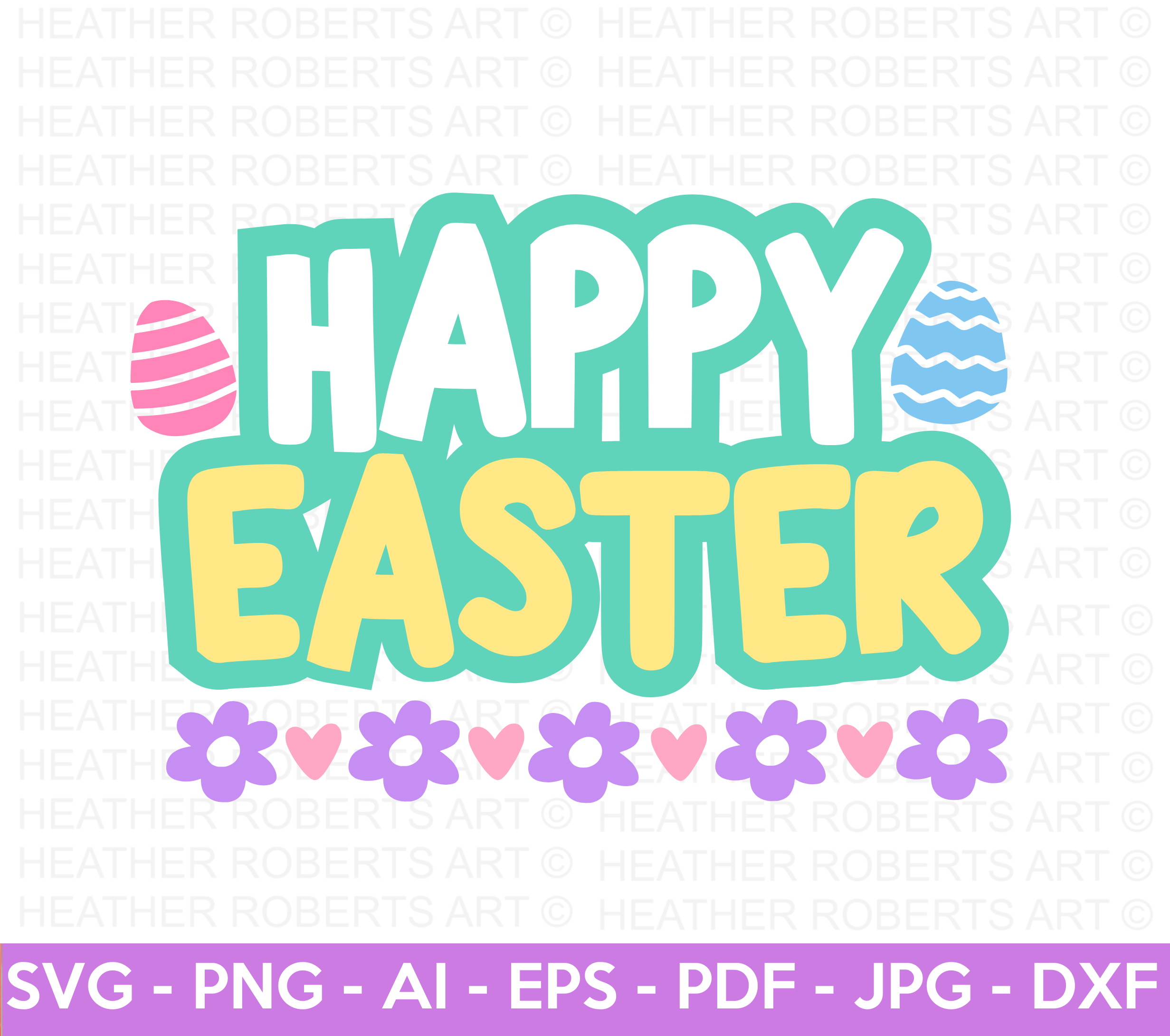 Happy Easter SVG
