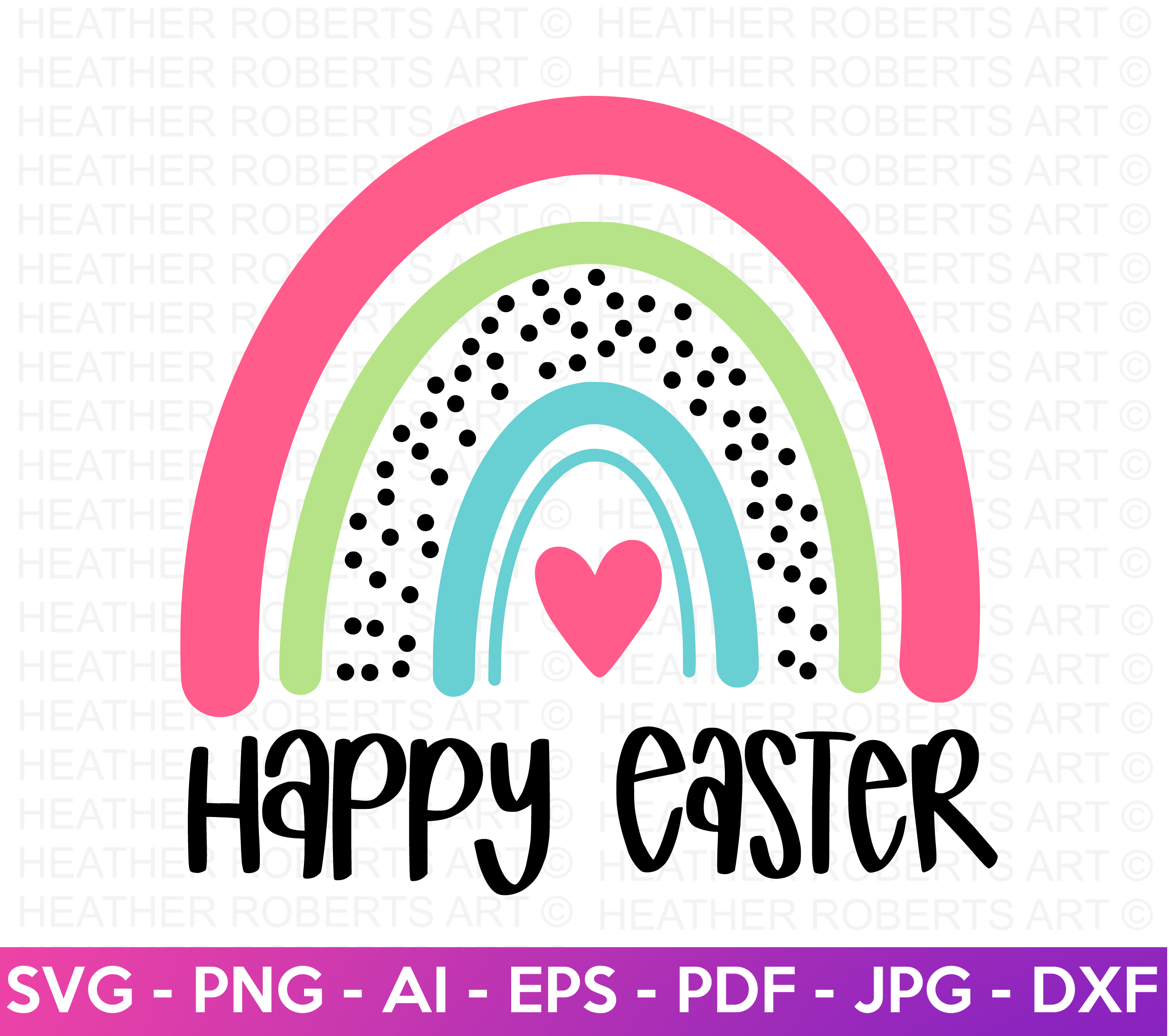 Happy Easter SVG