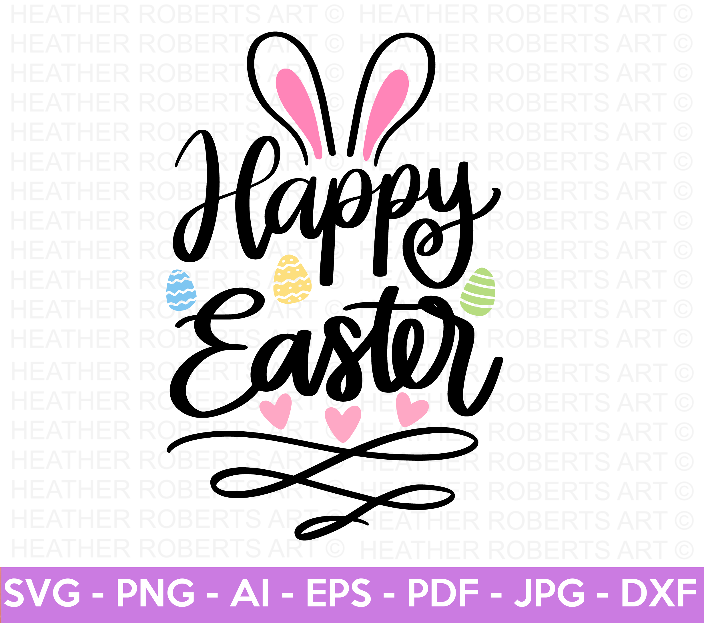 Happy Easter SVG