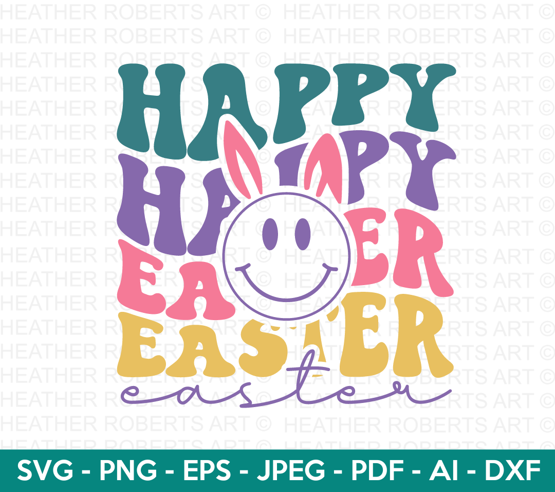 Happy Easter SVG