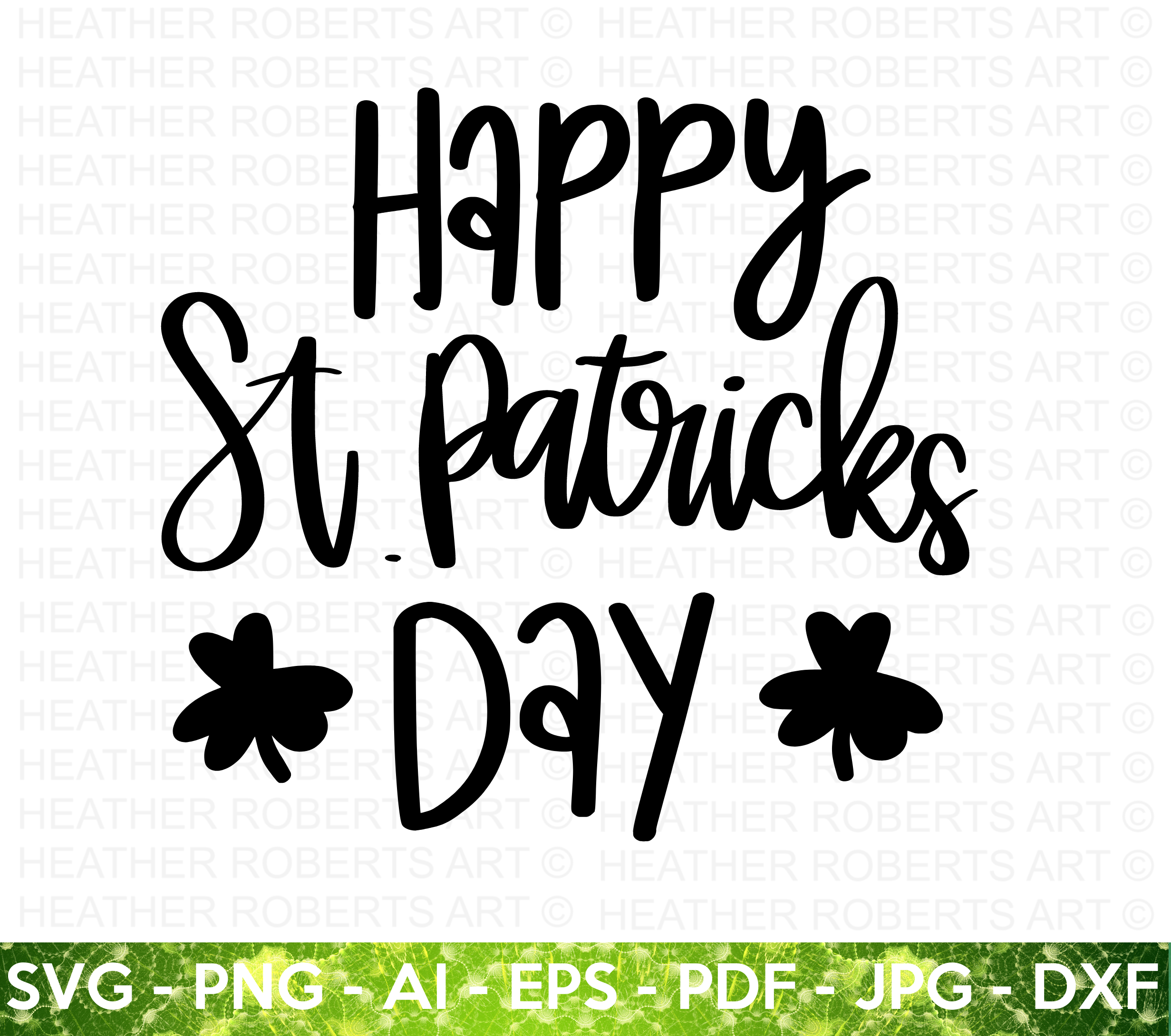 Happy St. Patrick's Day SVG