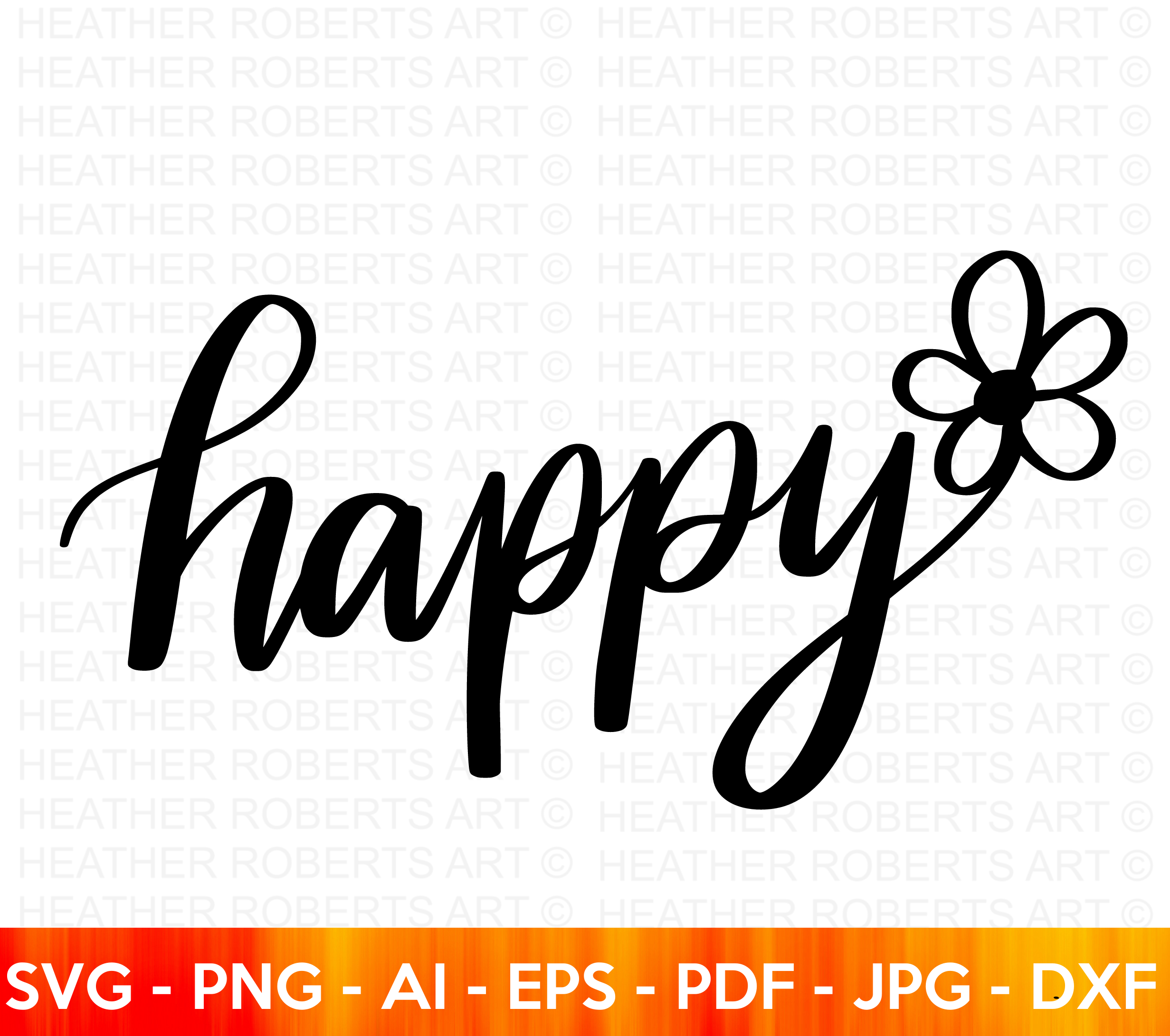 Happy SVG
