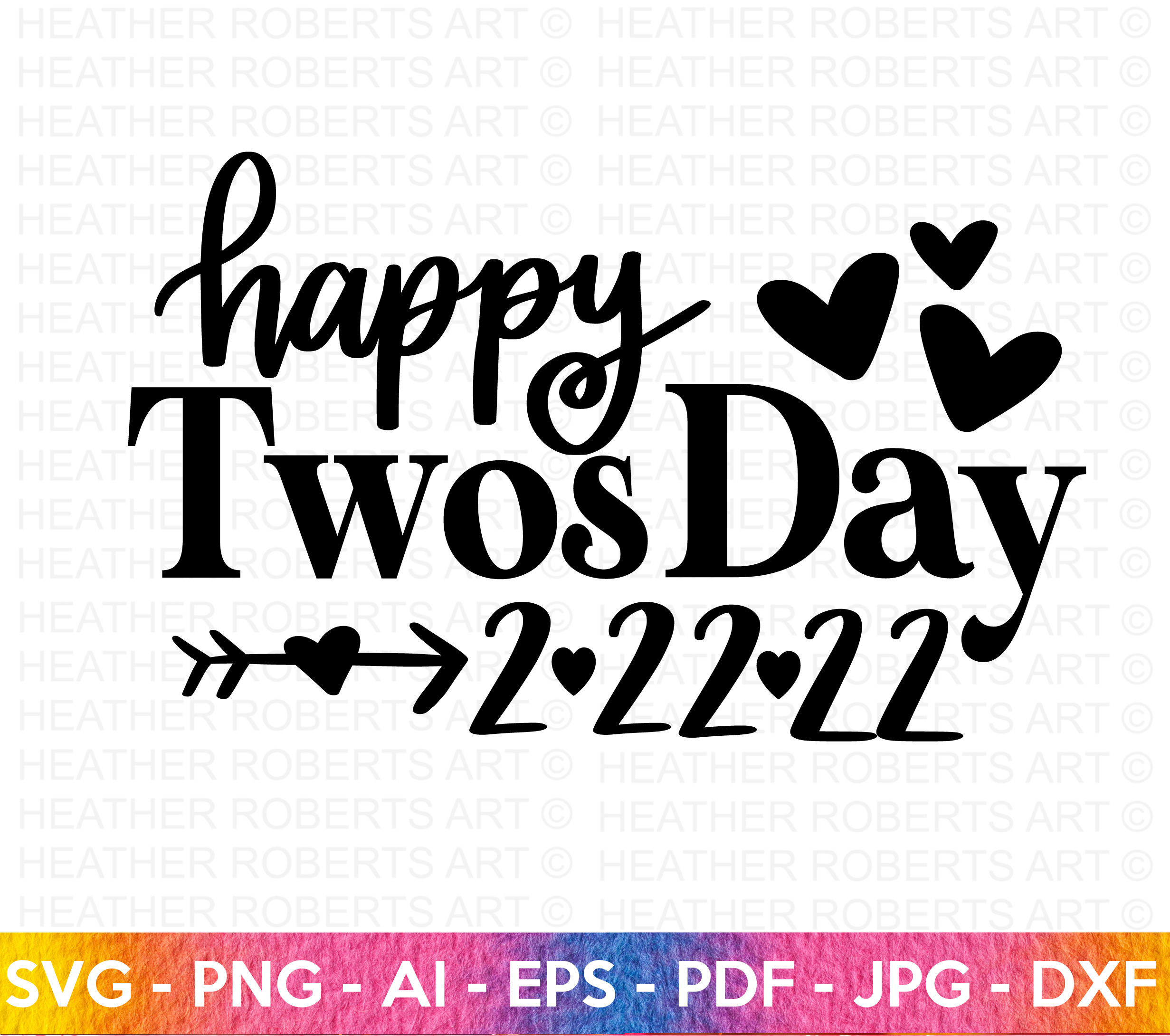 Happy Twosday SVG