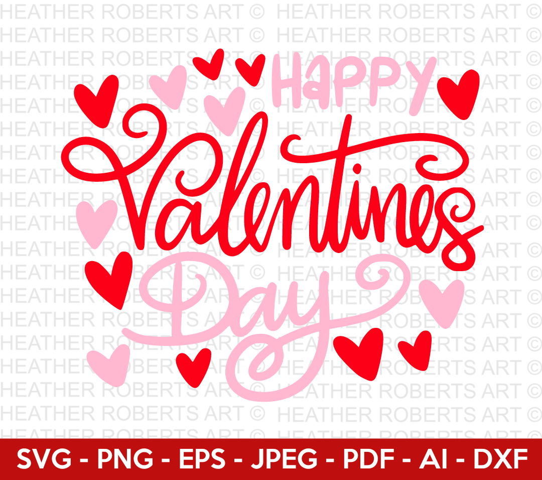 Happy Valentine's Day SVG