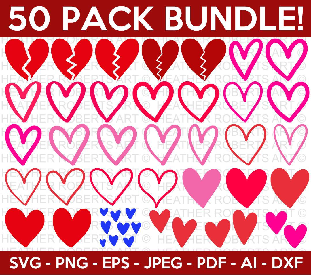 Heart SVG Bundle