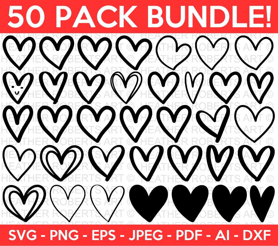 Heart SVG Bundle