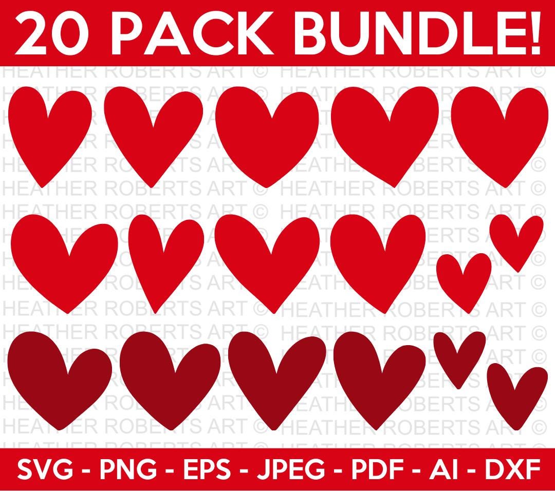 Heart SVG Bundle