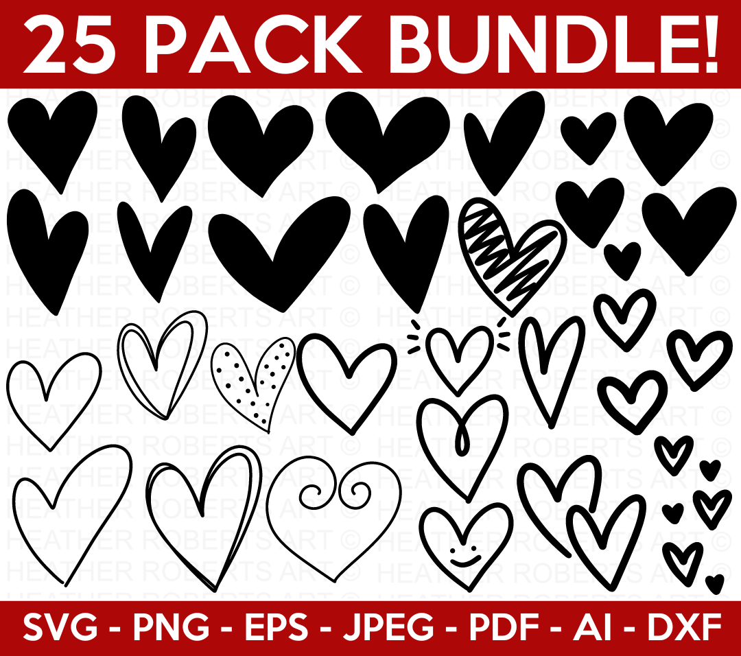 Heart SVG Bundle