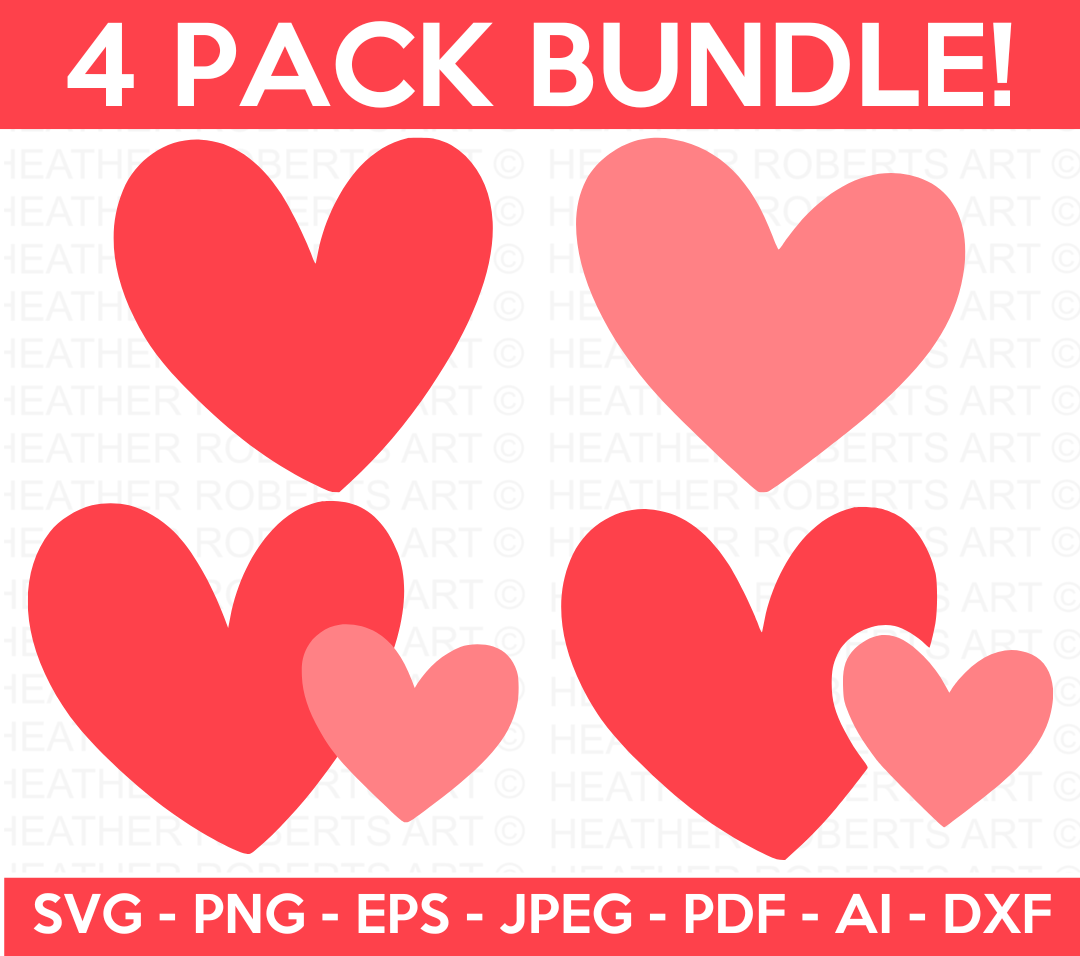 Heart SVG Bundle