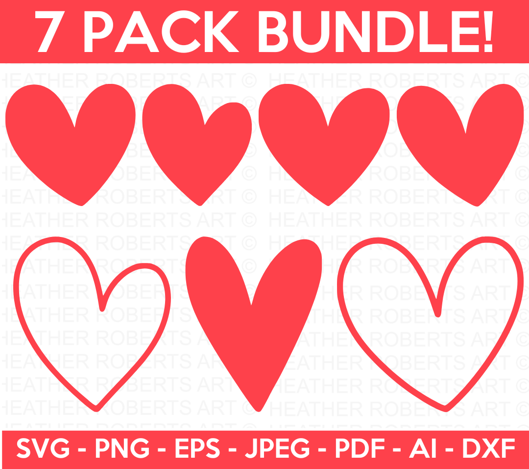 Heart SVG Bundle