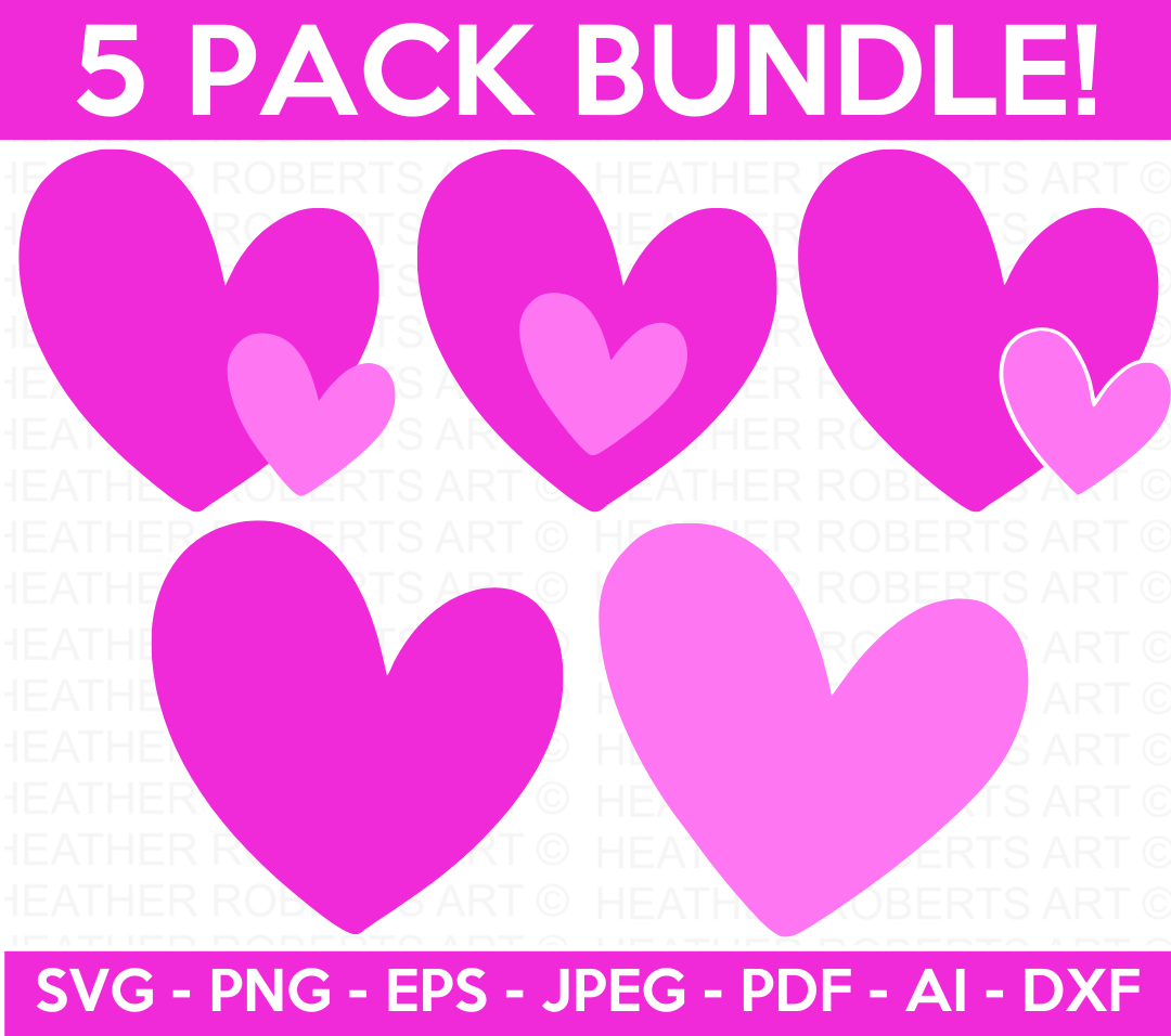 Heart SVG Bundle