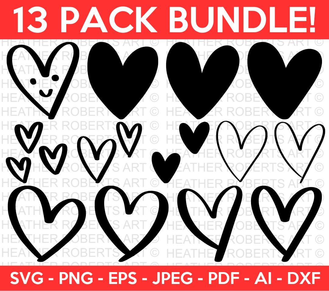 Heart SVG Bundle