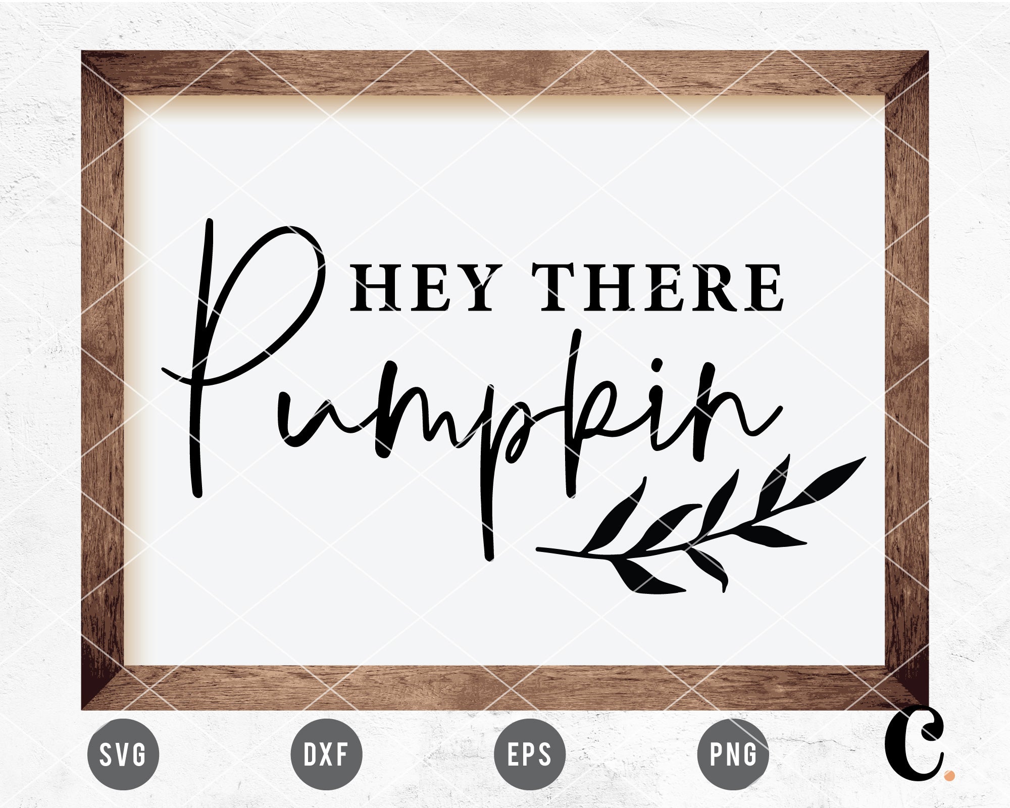 Hey There Pumpkin SVG