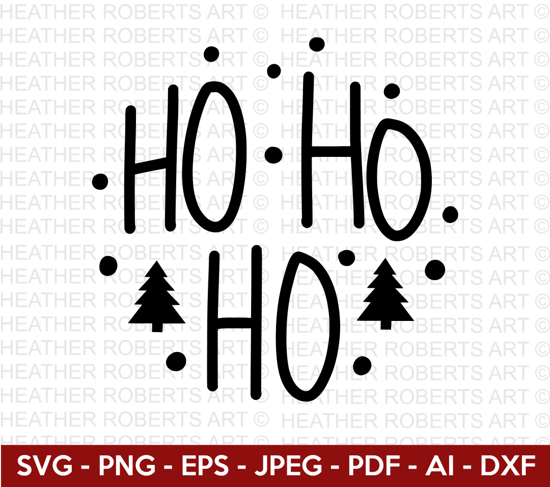 Ho Ho Ho Svg