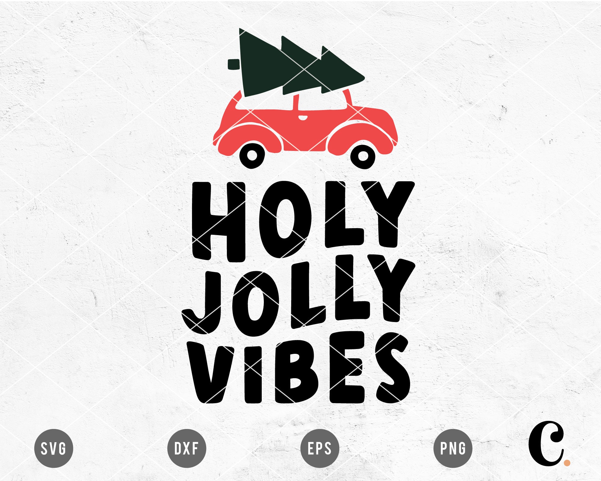 Holy Jolly Vibes SVG