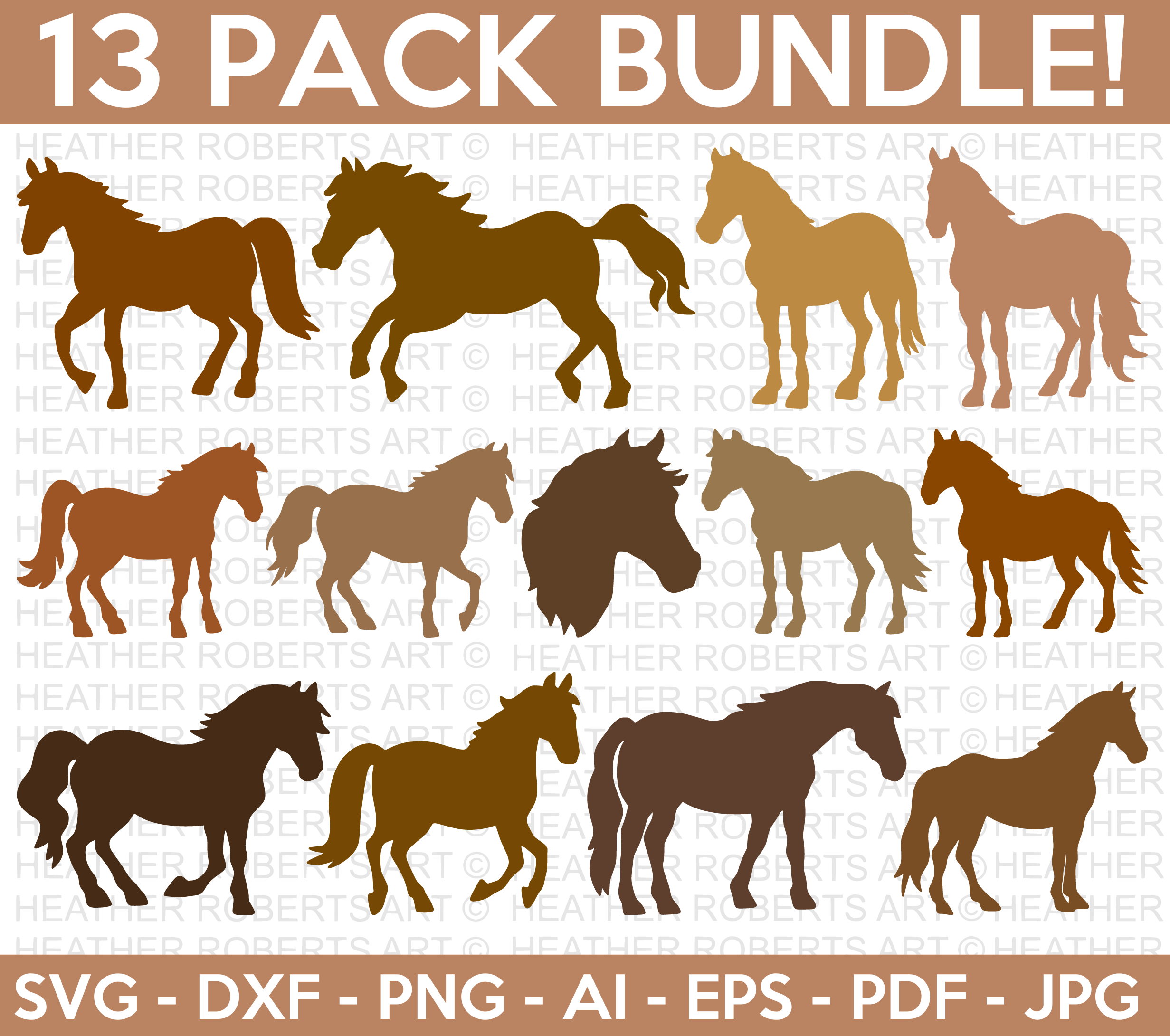 Horse SVG Bundle