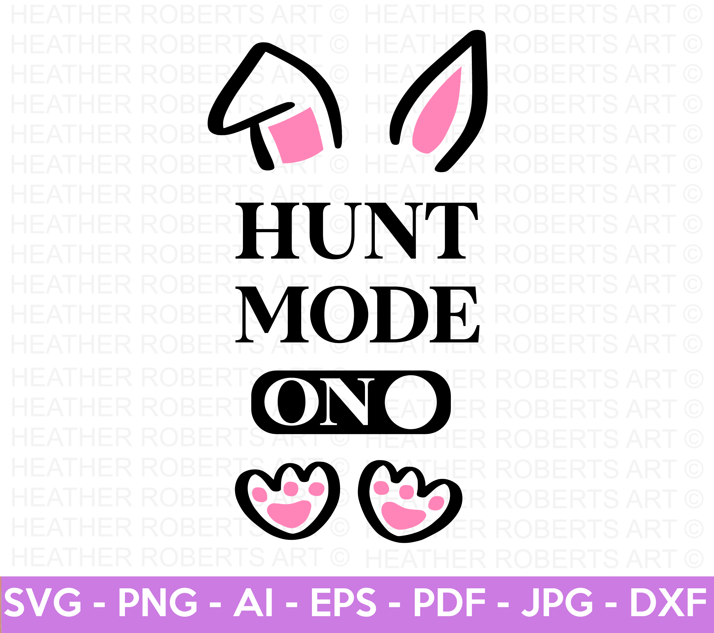 Hunt Mode On SVG
