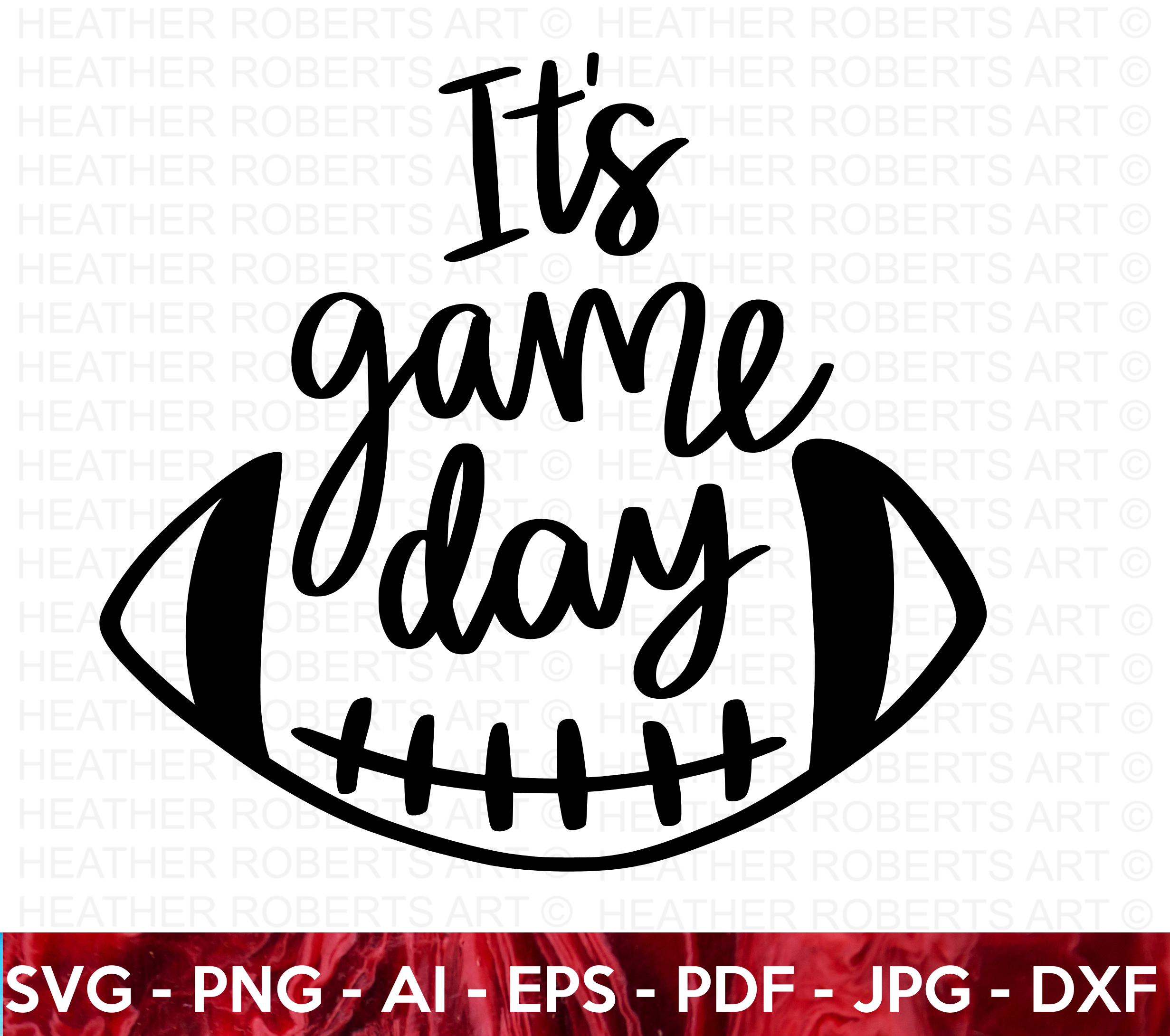 It's Game Day SVG