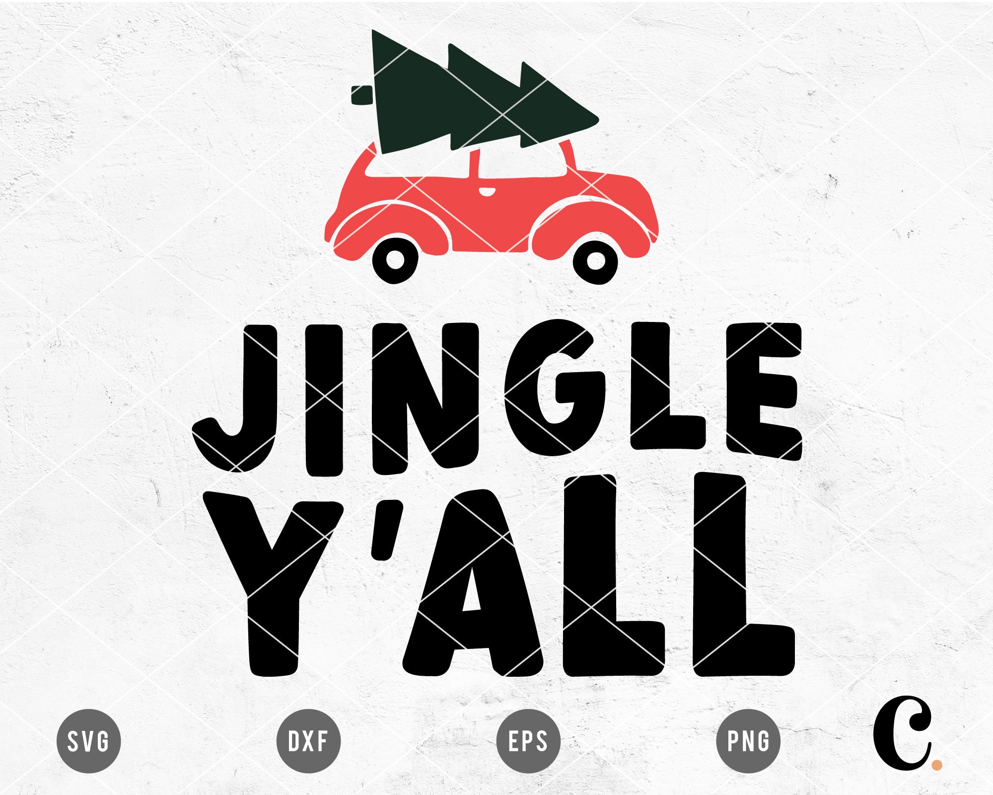 Jingle Y'all SVG