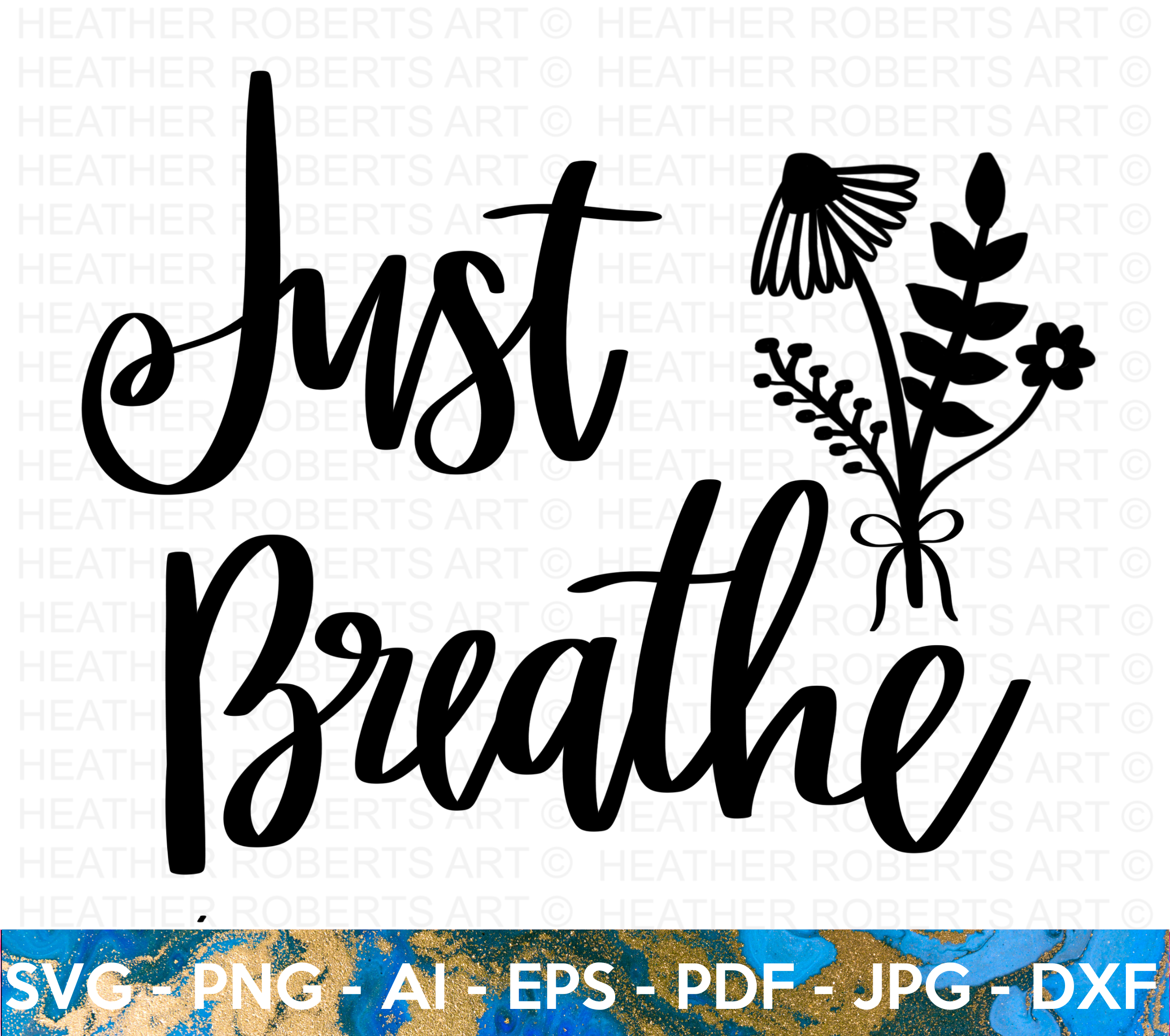 Just Breathe SVG